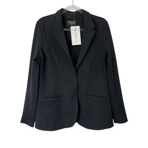 NEW Athleta Venice Blazer Jacket Women's Size 16 Charcoal